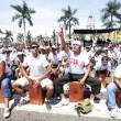 Cajoneros del Per&uacute; rinden homenaje p&oacute;stumo a Don  Oscar Avil&eacute;s, este mediod&iacute;a, en la Plaza de Armas de Lima - Sus restos ser&aacute;n velados en el Museo de la Naci&oacute;n y su sepelio ser&aacute; en el Cementerio Baquijano y Carrillo del Callao, donde est&aacute;n su madre, padre y hermana.