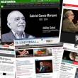 La Literatura mundial est&aacute; de duelo, por la muerte del laureado escritor colombiano Gabriel Garc&iacute;a M&aacute;rquez - El gran "Gabo", Premio Nobel de Literatura 1982 fallecido ayer en M&eacute;xico a los 87 a&ntilde;os de edad. No hay lugar en el mundo que no lamente su deceso