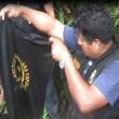 En operativo policial hallan armas, uniformes y propaganda terrorista en caleta ubicada en el r&iacute;o Huallaga, en Hu&aacute;nuco - En la zona de denominada Alto Corvina, en el distrito de Jos&eacute; Crespo y Castillo, de la provincia huanuque&ntilde;a de Leoncio Prado