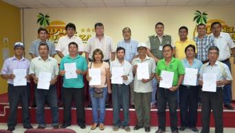 Premian a organizaciones ganadoras de Concurso sobre conservaci&oacute;n de &aacute;reas naturales protegidas en San Mart&iacute;n