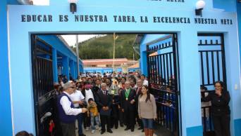 Gobierno Regional de La Libertad invierte m&aacute;s de 2 millones y medio de soles en mejoras de Colegio en distrito de Cachicad&aacute;n