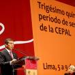 Inversi&oacute;n social aument&oacute; en m&aacute;s del 50%, y se pas&oacute; de 40 mil a 60 mil millones de nuevos soles, en 2 a&ntilde;os y medio de gobierno - Afirm&oacute; el presidente de la Rep&uacute;blica, Ollanta Humala, al inaugurar  el XXXV Periodo de Sesiones de la Cepal, que se realiza en nuestra capital