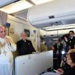 Papa Francisco espera visitar Per&uacute; como parte de una gira por diversos pa&iacute;ses de Am&eacute;rica del Sur entre el 2015 y 2017 - En amena charla con la prensa a bordo de un avi&oacute;n, el Sumo Pont&iacute;fice cont&oacute;  que este a&ntilde;o tiene programado visitar tambi&eacute;n los Estados Unidos y M&eacute;xico