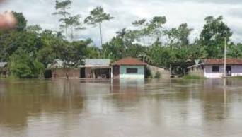 Aumentan a 600 las familias afectadas por desborde de r&iacute;o mayo, en la provincia de Moyobamba, en San Mart&iacute;n