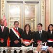 Cambios Ministeriales: Juramentaron nuevos ministros de la Mujer, Trabajo, Justicia, del Interior y Energ&iacute;a y Minas - En ceremonia presidida por el jefe del Estado, Ollanta Humala, en el Sal&oacute;n Dorado de Palacio de Gobierno.