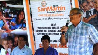 Inician construcci&oacute;n del nuevo local del Colegio "Tarapoto", con un presupuesto de m&aacute;s de 5 millones y medio de nuevos soles