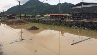 Nuevas inundaciones afectan carreteras y extensos  sembr&iacute;os en la provincia de Moyobamba, en San Mart&iacute;n