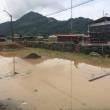 Nuevas inundaciones afectan carreteras y extensos  sembr&iacute;os en la provincia de Moyobamba, en San Mart&iacute;n - En tanto el Senamhi no descarta que se sigan produciendo nuevos desborde de los r&iacute;os de la cuenca del Huallaga, seg&uacute;n se inform&oacute;