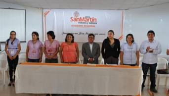 En la regi&oacute;n San Mart&iacute;n todos respaldan la Campa&ntilde;a "La Mujer no es un objeto, tr&aacute;tala con respeto"
