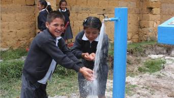 M&aacute;s de 15 mil moradores del Centro Poblado Naranjillo, en Rioja, ya cuentan con agua potable las 24 horas del d&iacute;a