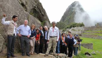 Majestuosidad del imponente Machu Picchu dej&oacute; muy impresionado a presidente de Alemania, Joachim Gauck