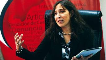 En lucha anticorrupci&oacute;n no hay jerarqu&iacute;as que valgan, afirm&oacute; la jefa de Inspector&iacute;a General del Ministerio del Interior