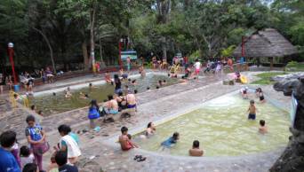 Restringen ingreso a los Ba&ntilde;os Termales de San Mateo, en Moyobamba, ante amenaza de posibles inundaciones