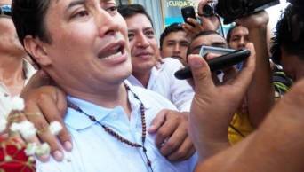 Tras permanecer 18 meses preso en el Penal Pampas de Sananguillo, sali&oacute; en libertad el  alcalde de Lamas, Fernando del Castillo Tang