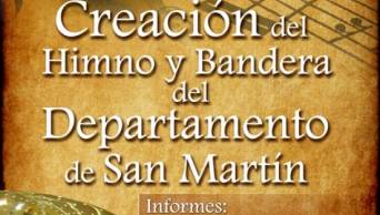 Gobierno Regional de San Mart&iacute;n convoca a Concurso Nacional para la creaci&oacute;n del himno y la bandera de esa regi&oacute;n