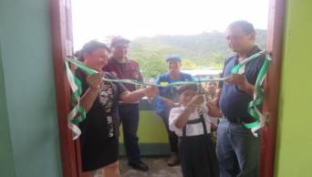Inauguran moderna infraestructura educativa para el nivel secundario de colegio Las Palmeras, en Nuevo Progreso
