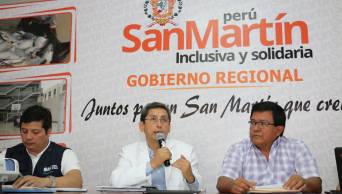 Ministro de Salud, An&iacute;bal Vel&aacute;squez supervisa avances de las obras del nuevo Hospital Regional de San Mart&iacute;n