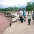 R&iacute;o Tonchima se desborda y arrasa con parte de la carretera en Negocucho - 