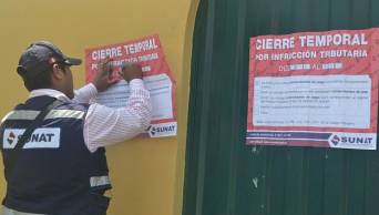 SUNAT clausur&oacute; varias tiendas en Moyobamba por no cumplir con entregar boletas y facturas a sus clientes