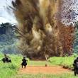 Polic&iacute;a destruy&oacute; siete pistas clandestinas de aterrizaje, utilizadas por el narcotr&aacute;fico en cuenca Pichis Palcazu - Operativo de la Dirandro despleg&oacute; m&aacute;s de 300 efectivos en diversos puntos de la zona de acci&oacute;n, con participaci&oacute;n del Ministerio P&uacute;blico y la Sunat