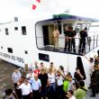 La Marina entreg&oacute; dos plataformas itinerantes para llevar programas sociales a zonas m&aacute;s alejadas de la Amazon&iacute;a - Naves "R&iacute;o Morona" y "R&iacute;o Putumayo I", forman parte de 12 embarcaciones que proyectan entregar para llegar a las cuencas amaz&oacute;nicas, se inform&oacute;
