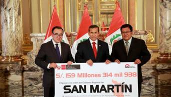 Regi&oacute;n San Mart&iacute;n y Puno son las regiones con mayor desarrollo vial
