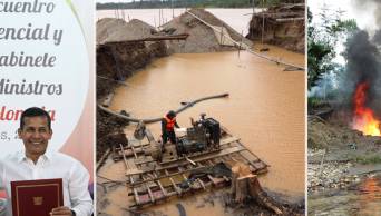 Grupo de coordinaci&oacute;n peruano - colombiano actualiza compromisos contra la miner&iacute;a ilegal en zona de frontera