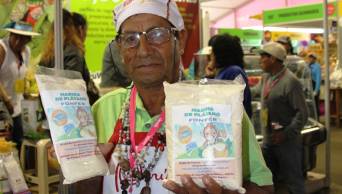 La Harina de Pl&aacute;tano que se produce en la regi&oacute;n San Mart&iacute;n se ha convertido en sensaci&oacute;n en Mistura 2015