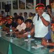 Comunidades nativas de Loreto acordaron retomar el di&aacute;logo, tras reunirse con representantes del Ejecutivo - Este jueves 24 recibir&aacute;n la visita del ministro de Vivienda, Construcci&oacute;n y Saneamiento, Milton von Hesse, en la Base Militar Teniente C&eacute;sar L&oacute;pez