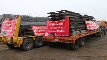Ministerio de Transportes y Comunicaciones (MTC) moviliza 34 puentes modulares a San Mart&iacute;n, entre otras zonas que ser&iacute;an afectadas por el fen&oacute;meno El Ni&ntilde;o
