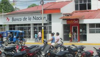 Denuncian mal servicio en el Banco de la Naci&oacute;n en Moyobamba