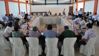 Gobernador regional de San Mart&iacute;n se reuni&oacute; con ocho alcaldes provinciales de la regi&oacute;n para articular acciones preventivas ante el Fen&oacute;meno El Ni&ntilde;o