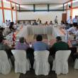 Gobernador regional de San Mart&iacute;n se reuni&oacute; con ocho alcaldes provinciales de la regi&oacute;n para articular acciones preventivas ante el Fen&oacute;meno El Ni&ntilde;o - En dicha reuni&oacute;n de trabajo se mostraron los objetivos estrat&eacute;gicos del Goresam articulados al Plan Nacional Bicentenario 2021, se inform&oacute;.