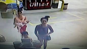 Desnaturalizada madre utiliza a su hija adolescente de tendera, para robar en un Mini Market de Moyobamba