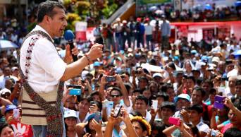 Presidente Humala inaugur&oacute; v&iacute;a que reducir&aacute; tiempo de recorrido entre localidades de Balsas y Chachapoyas, en la regi&oacute;n Amazonas