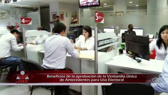 Organizaciones pol&iacute;ticas conocer&aacute;n antecedentes de sus candidatos, a trav&eacute;s de la Ventanilla �nica para Uso Electoral