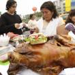 Lamas celebr&oacute; su 359� aniversario de fundaci&oacute;n espa&ntilde;ola con el I Festival Gastron&oacute;mico de la Carne de Cerdo 2015 - Evento fue organizado por el GORESAM a trav&eacute;s de la Direcci&oacute;n Regional de Agricultura, en coordinaci&oacute;n con la Municipalidad Provincial de Lamas.
