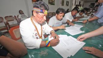 MEM suscribe acuerdos en materia de salud, vivienda, educaci&oacute;n y protecci&oacute;n del ambiente con comunidades nativas de Loreto