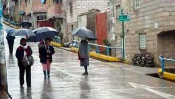 San Mart&iacute;n y 17 regiones del pa&iacute;s ser&aacute;n afectadas por lluvias, entre el domingo 29 y mi&eacute;rcoles 2 de diciembre