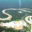 Paisaje natural y cauces de r&iacute;os Tambopata y Malinowski, en Madre de Dios, fueron alterados por la miner&iacute;a ilegal - En lo que va del a&ntilde;o, las FEMA realizaron 89 operativos ordinarios contra la miner&iacute;a ilegal en esa regi&oacute;n para menguar el avance de esta il&iacute;cita actividad.