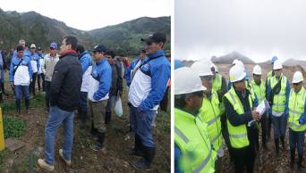L&iacute;deres comunales de Per&uacute; y Ecuador participaron de una pasant&iacute;a ambiental, que se realiz&oacute; en Cajamarca