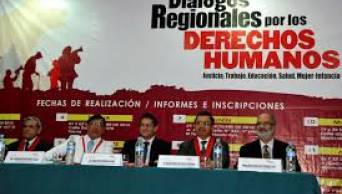 En Loreto, califican los Di&aacute;logos Regionales como  nuevos espacios democr&aacute;ticos entre las poblaciones y sus autoridades