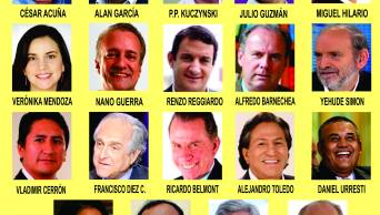 CANDIDATOS COMO "CANCHA": En total son 19 los aspirantes a la Presidencia con miras a las Elecciones Generales de este a&ntilde;o