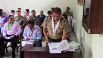 Dictan seis meses de detenci&oacute;n preventiva para militares implicados en robo de fusiles de Cuartel Militar en Iquitos