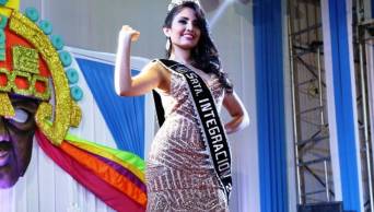 En un impresionante ambiente festivo eligieron "Reina Integraci&oacute;n" del Carnaval de Cajamarca, a candidata de Ja&eacute;n