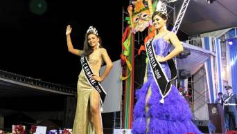 La bella representante del Barrio Cumbe Mayo es elegida  Reina del Carnaval de Cajamarca 2016