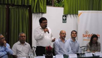 Existe la decisi&oacute;n pol&iacute;tica de promocionar la inversi&oacute;n privada sostenible en San Mart&iacute;n, afirm&oacute; V&iacute;ctor Noriega