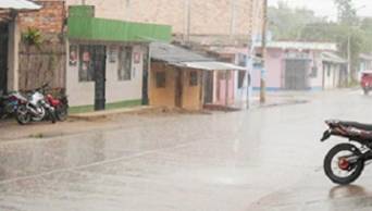 San Mart&iacute;n: Intensas lluvias con descargas el&eacute;ctricas, afectaron las provincias de Tocache, Mariscal C&aacute;ceres y Picota