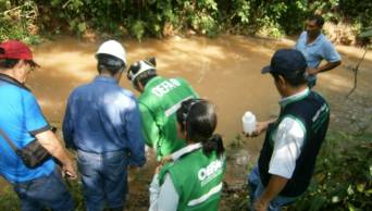 Fiscal&iacute;a Especializada en Materia Ambiental investiga derrame de petr&oacute;leo en Caser&iacute;o de Inayo, Bagua, en  Amazonas