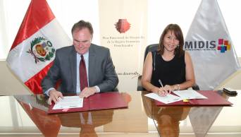 MIDIS y el Plan Binacional Per&uacute;- Ecuador firman convenio en beneficio de poblaciones fronterizas de la regi&oacute;n Amazonas